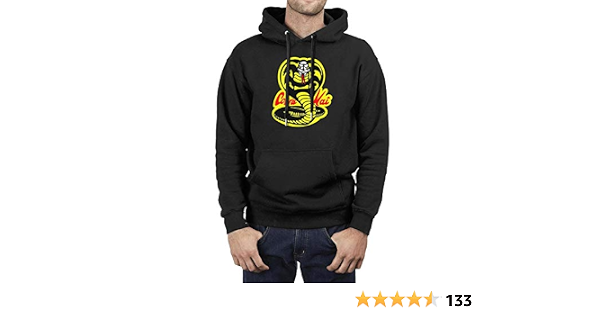 cobra kai moletom com capuz amazon
