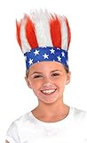 Amscan Party Supplies, Crazy Hair Headband, Theme Parties, Multicolor, One Size