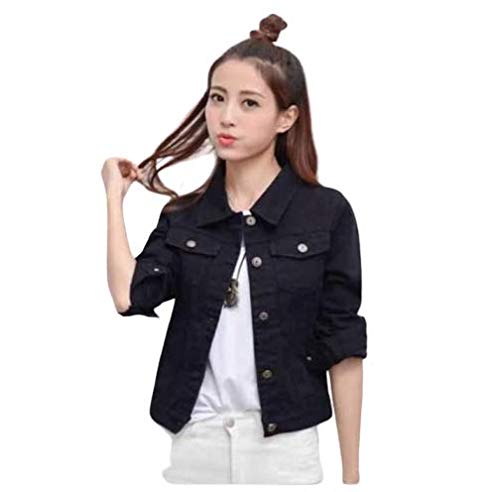 black denim jacket amazon