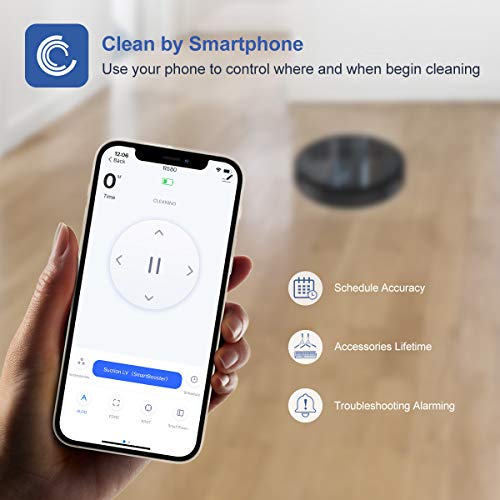 Coredy R580 Robot Vacuum Cleaner, WiFi, App Controls, Work with Alexa