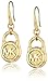 Michael Kors Gold-Tone Steel Padlock Drop Earrings