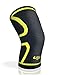 Knee Sleeve - Premium Quality Compression Knee Sleeve for Joint Pain Relief, Arthritis, Injury Recovery, Weightlifting, Sports and Running - Knee Support Great for Men & Women (Yellow)