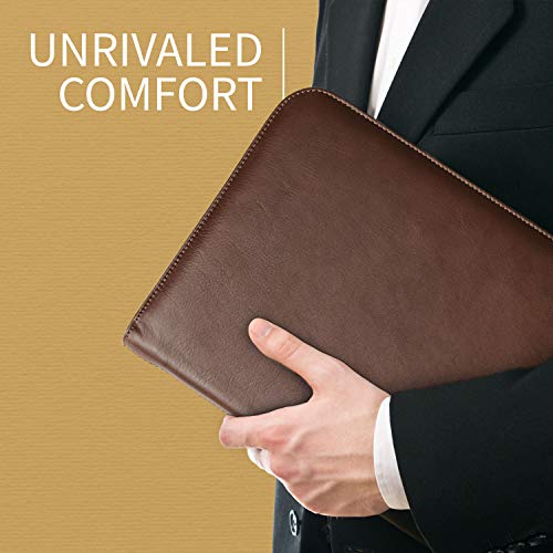 Maruse Personalized Italian Leather Executive Padfolio, Leather