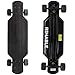 RIMABLE Kids Mini Longboard Skateboard Black