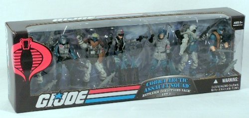 GI Joe Cobra Arctic Assault Squad Extreme Conditions Pack Set 2