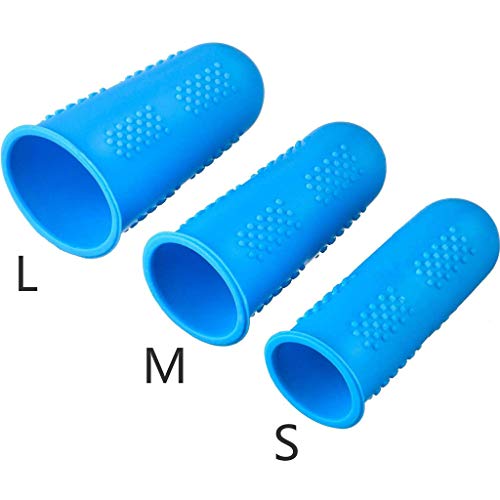 Puyujin Silicone Pot Holder Oven Mitt, 12Pcs Cooking Silicone Finger Protectors Pinch Grips-Heat Resistant (Small) - Thumbnail 4