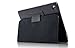 RUBAN Folio Case for iPad 4th Generation/iPad 3rd Gen (2012 Model), iPad 2 (2011 Model) 9.7 inch Tablet - [Corner Protection] Slim Fit Smart Stand Protective Cover Auto Sleep/Wake (Black)
