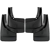 Red Hound Auto Heavy Duty Molded Mud Flaps Compatible with Chevy GMC Silverado Sierra 1999-2007 (fits Vehicles with OEM Flares Only) Front and Rear 4 Piece Set
