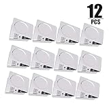 12 Packs 1.5 Inch Magnetic Clips, KINJOEK Memo Note