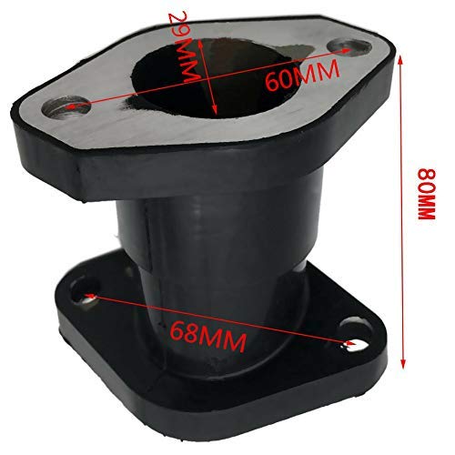 Carb Intake Manifold Boot Per Yamaha Big Bear 350 Kodiak 400 Moto - Foto 4