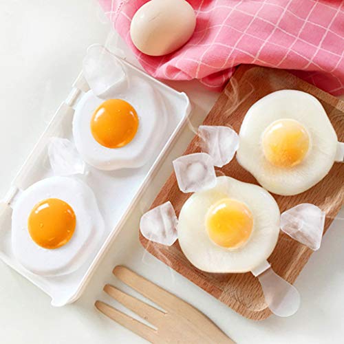 Elaco Creative Eggs Ice Popsicle Molds Ice Cream Moulds Ice Cube Mold Ice-Bar Makers