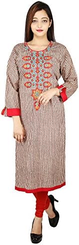 Women's Cotton Long Sleeve Printed Kurti (NF25_01)