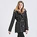 Hee grand Women Winter Faux Fur Coat Winter Coats for Women Warm Parka Jackets for Women Hood Jacket Black 2XL 16