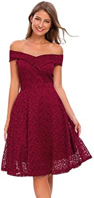 burgundy bardot bridesmaid dress