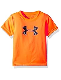 Under Armour camiseta de manga corta con logo grande para bebé niño