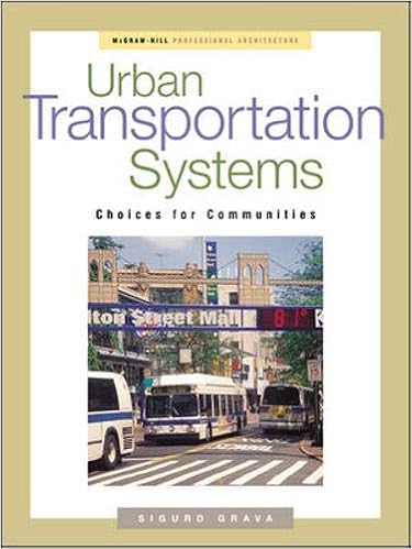 Urban Transportation Systems Grava Sigurd 9780071384179 Amazon Com Books