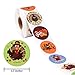Elcoho 600 Pieces Funny Thanksgiving Stickers Assortment Turkey Design Roll Stickers for Party Favors Supplies