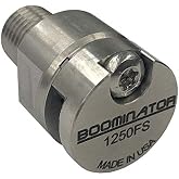 Udor Boominator 1250FS Boomless Full Pattern Spray Nozzle - 16" Pattern, 1/4" MNPT, Stainless Steel