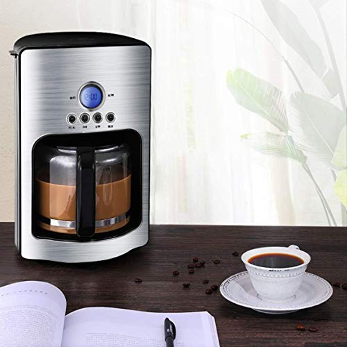 BJYG Kaffeemaschine, Filter, Kaffeemaschine, 1,2 l, mit Timer für 24 Stunden mit LCD-Display, Filterkaffeemaschine… – Bild 3