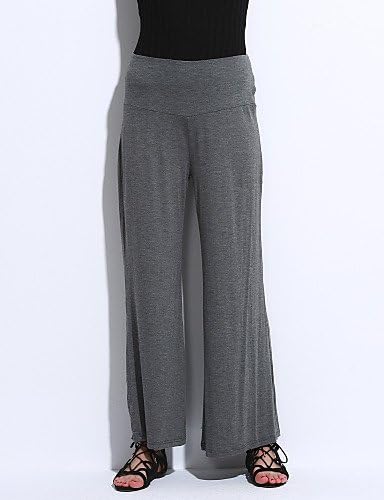 TT&NIUZAIKU Women's Plus Size Wide Leg Jeans Pants - Solid