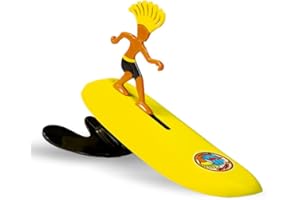 Surfer Dudes Classics Wave Powered Mini-Surfer and Surfboard Toy - Trestles Tim