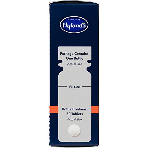 Hyland's Poison Ivy Poison Oak Relief Treatment Tablets, 50 Count