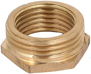 Aexit 26mm Male Electrical equipment to 19 Female Thread M/F Thread Hex Bushing Pipe Connector Coupler
