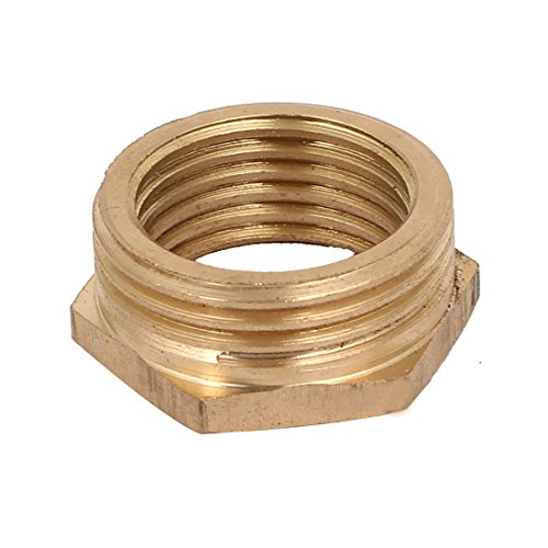 Aexit 26mm Male Electrical equipment to 19 Female Thread M/F Thread Hex Bushing Pipe Connector Coupler