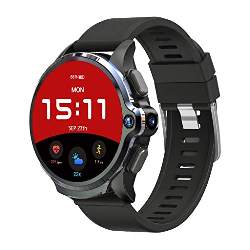Yuege for KOSPET Prime 4G/LTE Smart Watch Android7.1.1 Phone 1.6 inch IPS Full Face ID Unlock Dual Cameras IP67 Waterproof 1260mAh Battery Life 3GB RAM 32GB ROM Memory GPS Heart Rate Monitor (A) - Thumbnail 7