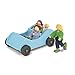 Road Trip! Wooden Car & Pose-able Passengers