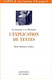 L' explication de textes