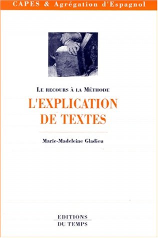 L' explication de textes