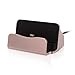 Samsung Galaxy Charger Dock Cradle Desktop Stand with Micro USB Cable Connector for Charge and Sync Data of Samsung Galaxy S7/S7 Edge, S6/S6 Edge, S5, Note 5/4, HTC One (Rose Gold)