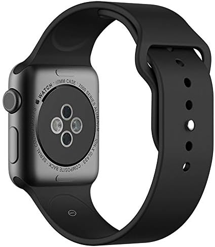 Soft Silicone Sport Band [2 Lengths] Large/Small Wrist Strap