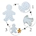 Skeleton Cookie Cutter/ Gingerbread Man Mold/ Skull Cookies Stampers SWEET SPIRITS Day of the Dead Cookie Cutter