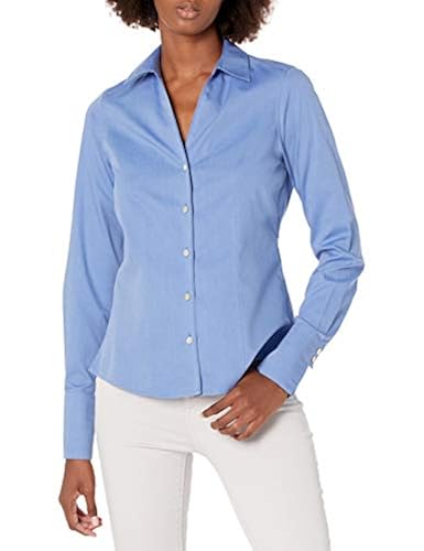 Foxcroft Unisex Women's Long Sleeve Lauren Essential Non Iron