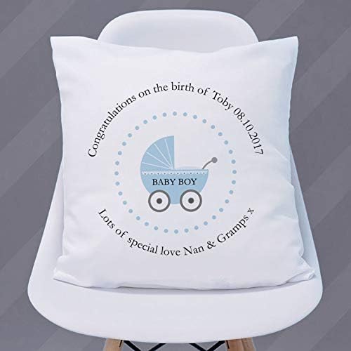 baby cushion personalised