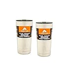 Ozark Trail 20-Ounce Double-Wall, Vacuum-Sealed Tumbler (2, Stainless Steel)