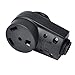 BougeRV 30 AMP RV Receptacle Plug Electrical Plug Adapter with Handle (Female Plug)