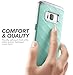 Clayco Galaxy S8+ Plus Case, [Helios Series] Premium Hybrid Protective Case for Samsung Galaxy S8+ (Green/Silver)