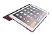 rooCASE iPad Air 2 Case - Optigon 3D iPad Air 2 Slim Shell Case Smart Cover - with Sleep/Wake Function for Apple iPad 6 Air 2, Purple (Will NOT fit New iPad 2017)