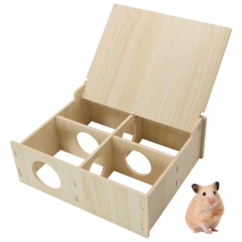 Yasdyri Wooden Hamster Tunnel Maze