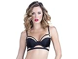 Oh la la Cheri Women's Bandage Strappy Bra, Black, Large