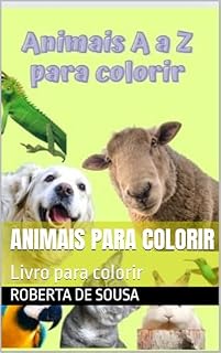 Livro Animais para colorir: Livro para colorir