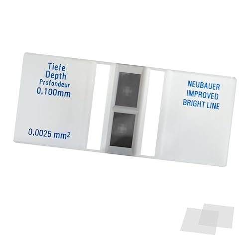 Cell Counting Chamber,Hemocytometer Neubauer Improved Blood Counting
