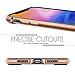 Humixx Aluminum TPU Hybrid Shockproof Bumper Case for iPhone Xs/iPhone X [Extre Series]-Gold