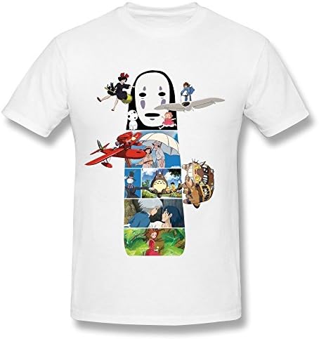 Broad Citys Tshirt Spirited Away Teenage T-shirt Short Sleeve Mens XS