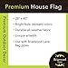 Briarwood Lane Garden Bunnies Spring House Flag Tulips Easter Rabbits 28