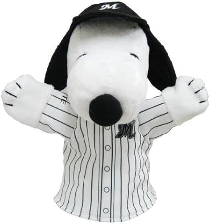 Amazon Snoopy スヌーピー プロ野球コラボぬいぐるみ 千葉ロッテマリーンズ ハンドパペット 12 ノーブランド品 生活雑貨