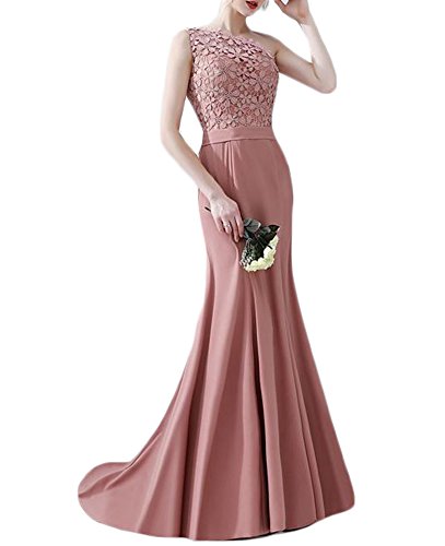 2017 One Shoulder Satin Appliques Bridesmaid Dress For Bride Maid | Desertcart Cayman Islands 2017 One Shoulder Satin Appliques Bridesmaid Dress For Bride Maid | Desertcart Cayman Islands